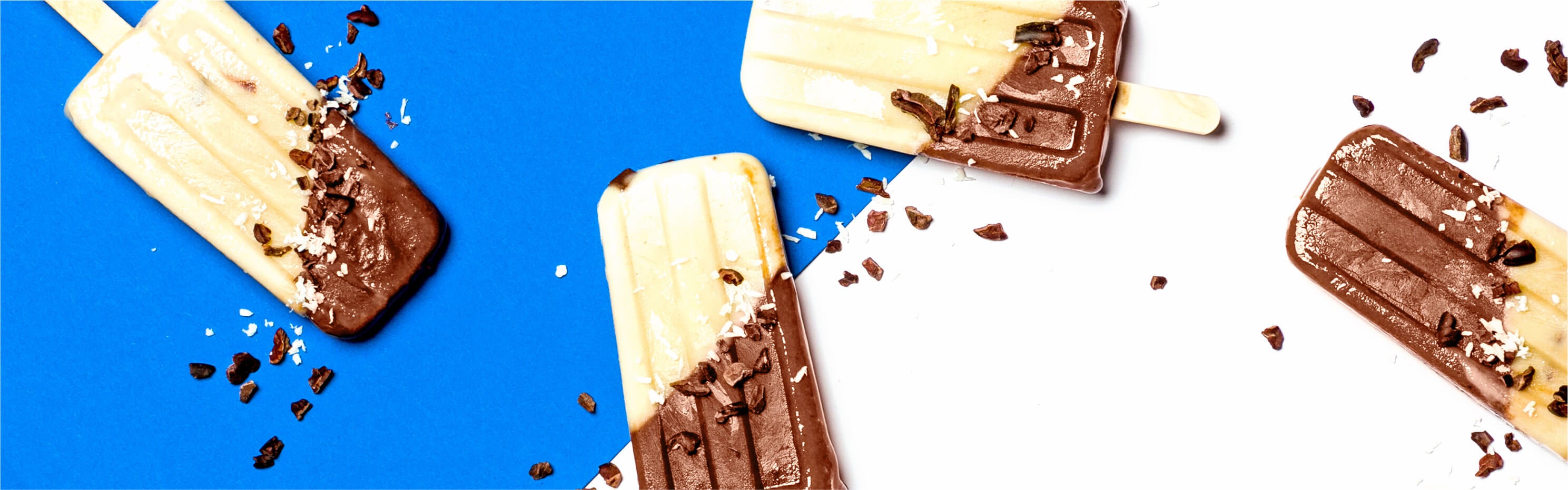 Schoko Nilk Power-Popsicles