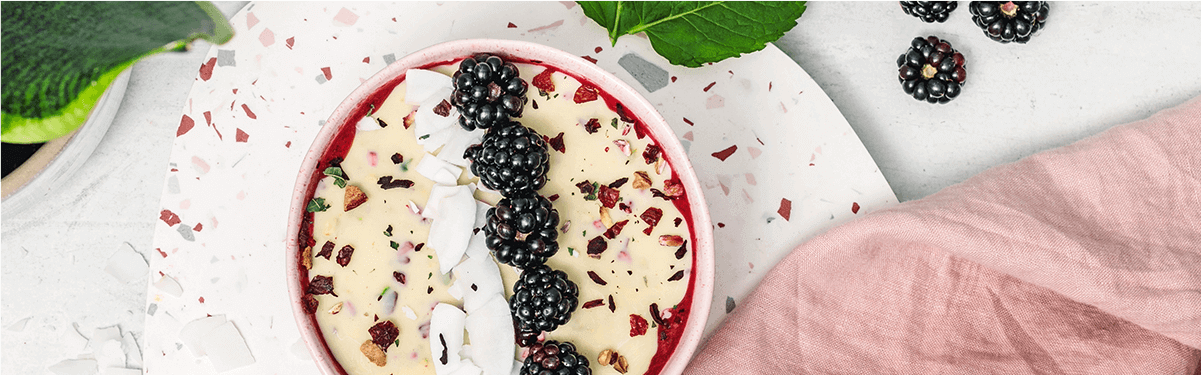 Magic Shell Smoothie Bowl