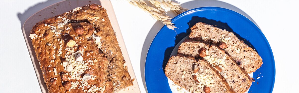 Selbst gebackenes Müeslibrot