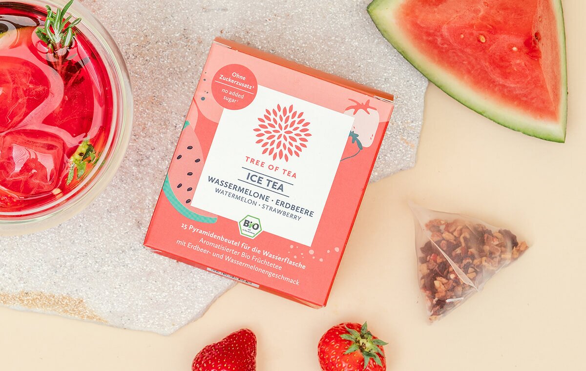 Tree of Tea Ice Tea Watermelon Strawberry