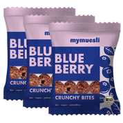 mymuesli Bio Crunchy Bites Blueberry Verpackungen