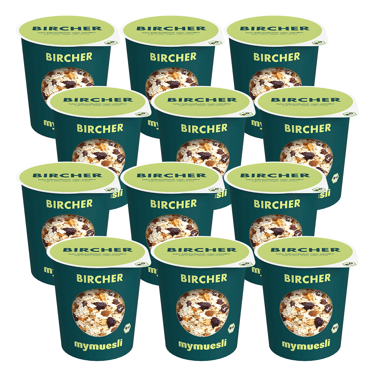 mymuesli To-Go Bircher 12er Pack