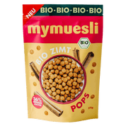 mymuesli Bio Zimt Pops - mit 36% weniger Zucker als vergleichbare Produkte