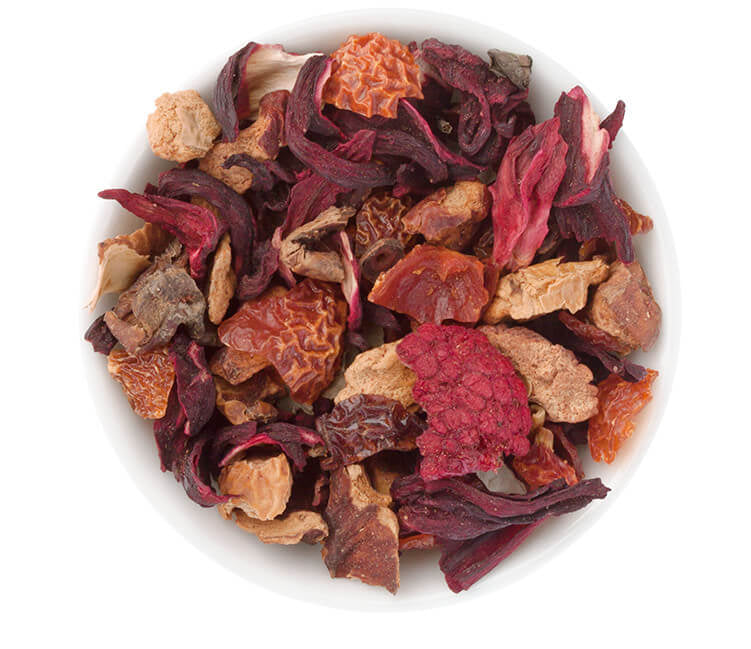 Red Ruby mit Äpfeln aus Wildpflückungen