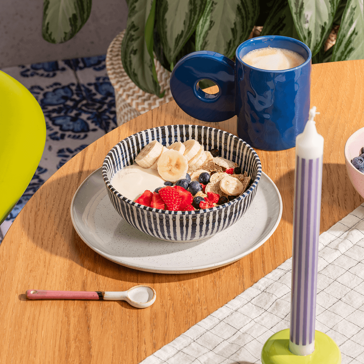 mymuesli Portionsbecher Blueberry 12er Pack