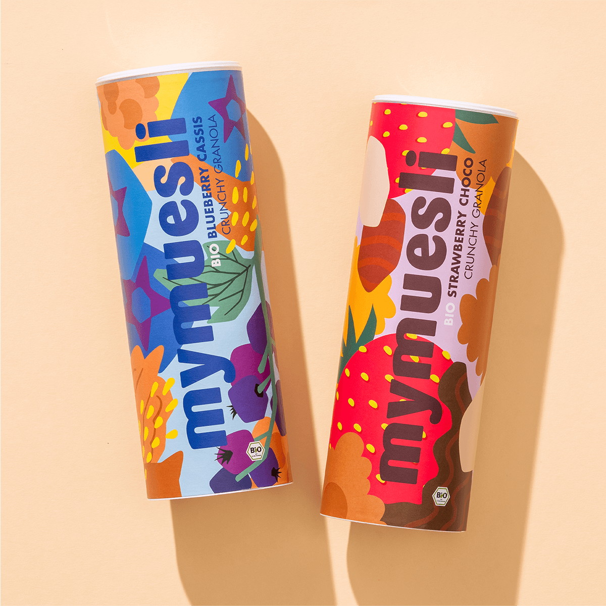 mymuesli Bio Crunchy Granola Probierpaket mit 2 ultra knusprigen Granolas - jetzt entdecken!