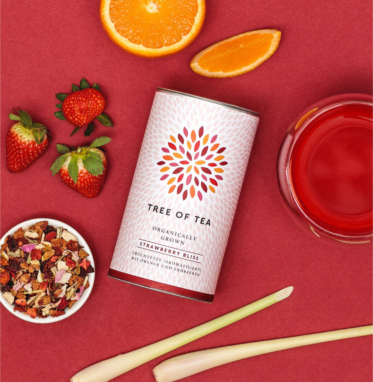 Tree of Tea Strawberry Bliss Früchtetee