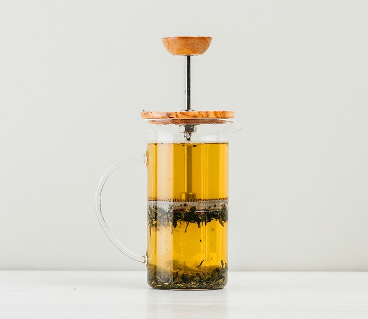 Tree of Tea Sun of Heaven Grüntee Ziehzeit