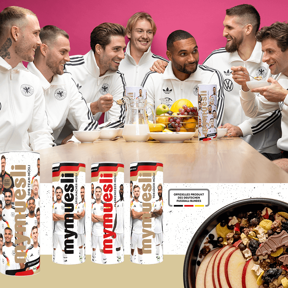 mymuesli DFB Müslis - gemixt von der DFB Mannschaft 2024