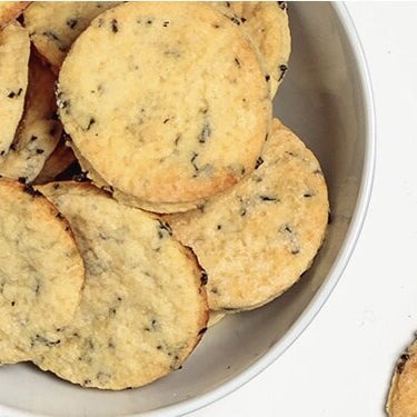 Earl Grey-Kekse auf einem Teller