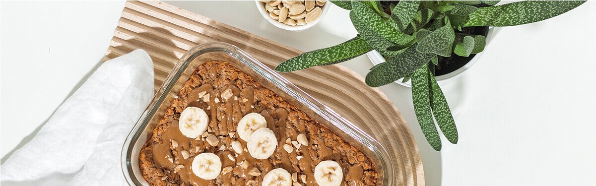 banana baked oatmeal