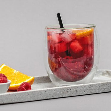 Raspberry ruby cocktail