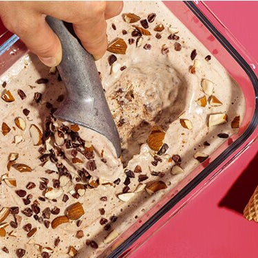 Bananen Mandel Nicecream