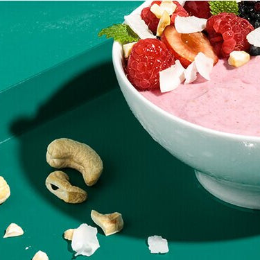 Himbeer Cashew Nicecream