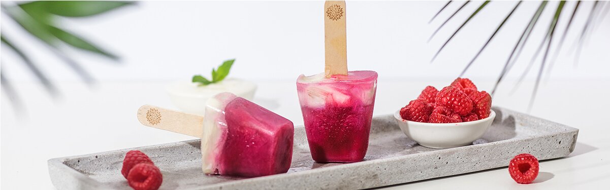Himbeer Joghurt eis