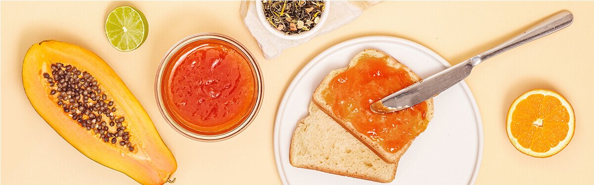 Papaya Orangen marmelade