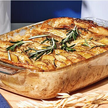 kartoffelgratin mit rosmarin