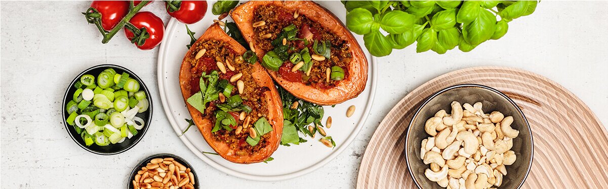 Tomate-Brokkoli-Süsskartoffel