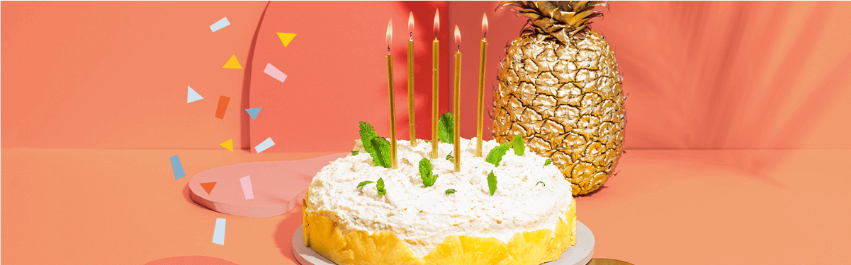 Piña Colada Torte