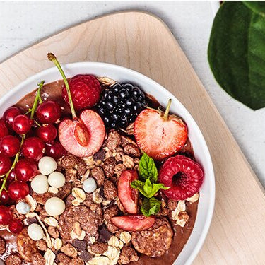 SCHOKO BANANEN SMOOTHIEBOWL