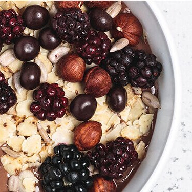 Schoko bananen smoothie bowl