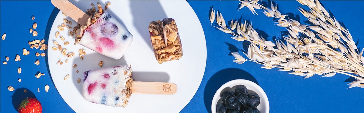 müEsli-Beeren-Glacé