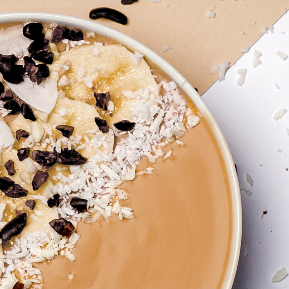 Nicecream mit Erdnussbutter
