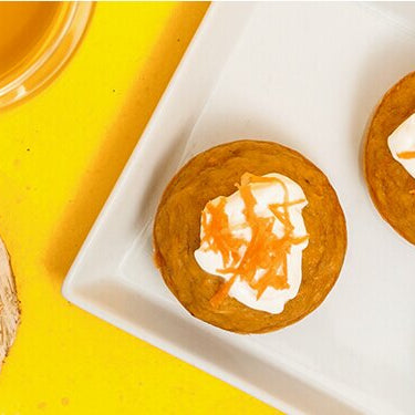 vegane Carrot cake cupcakes