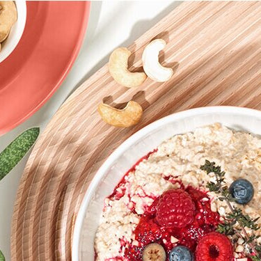 Overnight Oats mit Beeren