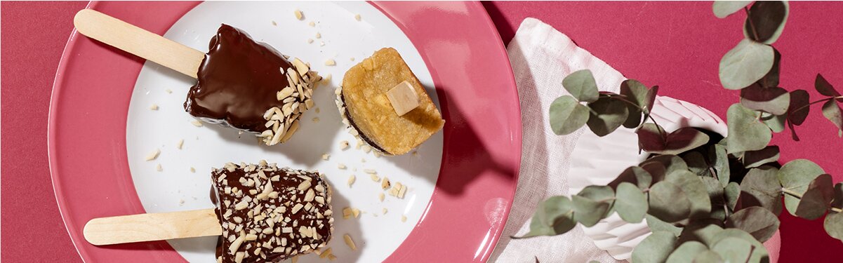 Vegane Bananen Cake Pops