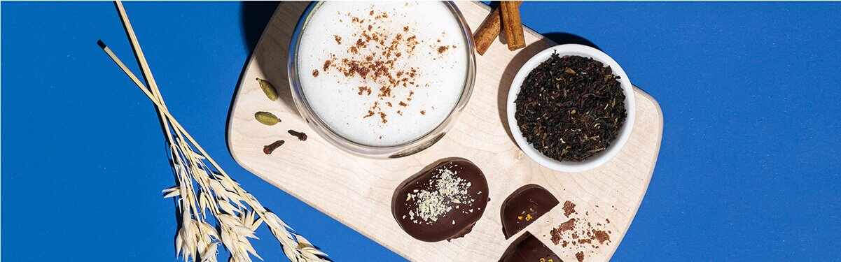 Lebkuchen chai latte