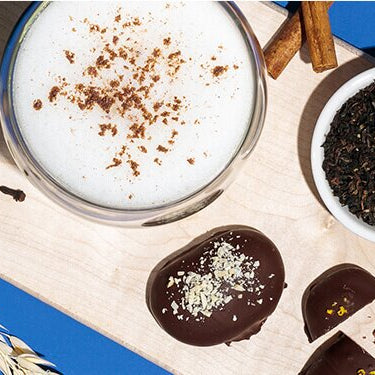 Lebkuchen chai latte