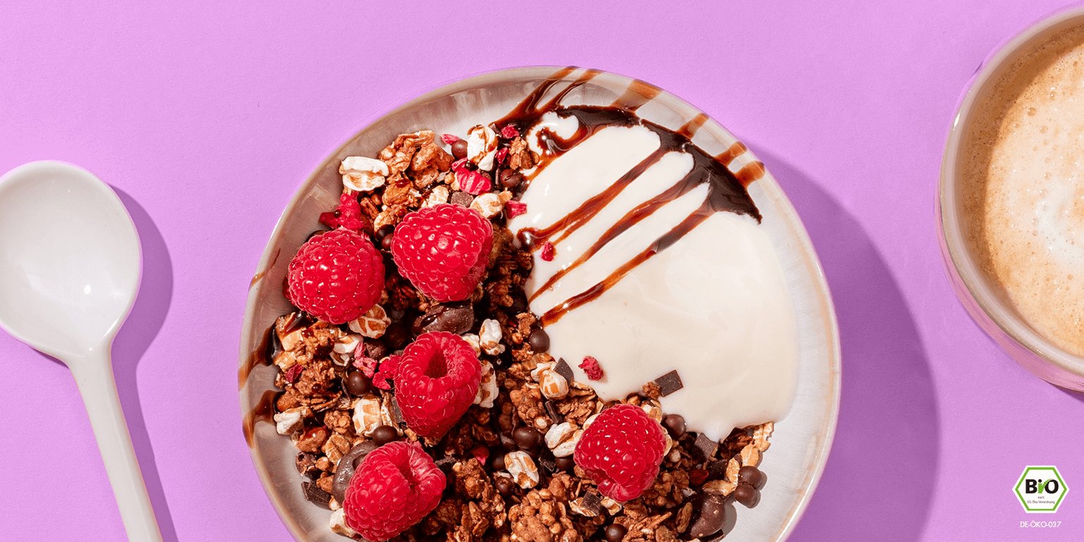 mymuesli Bio Frucht &amp; Schoko Müslis - für alle die es fruchtig und schokoladig in einem mögen...