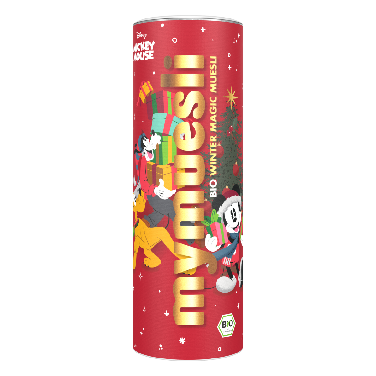 Winter Disney Dose mit Micky Maus, Goofy und Pluto