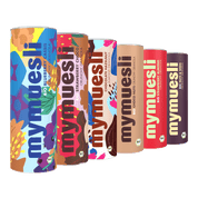 Big Granola Paket bestehend aus 6 Bio Granolas: Blueberry Cassis Crunchy Granola, Strawberry Choco Crunchy Granola, Chocolate Hazelnut Almond Granola, Choco Nuts Crunchy Granola, Strawberry Almond Crunchy Granola und Nuts and Seeds Crunchy Granola
