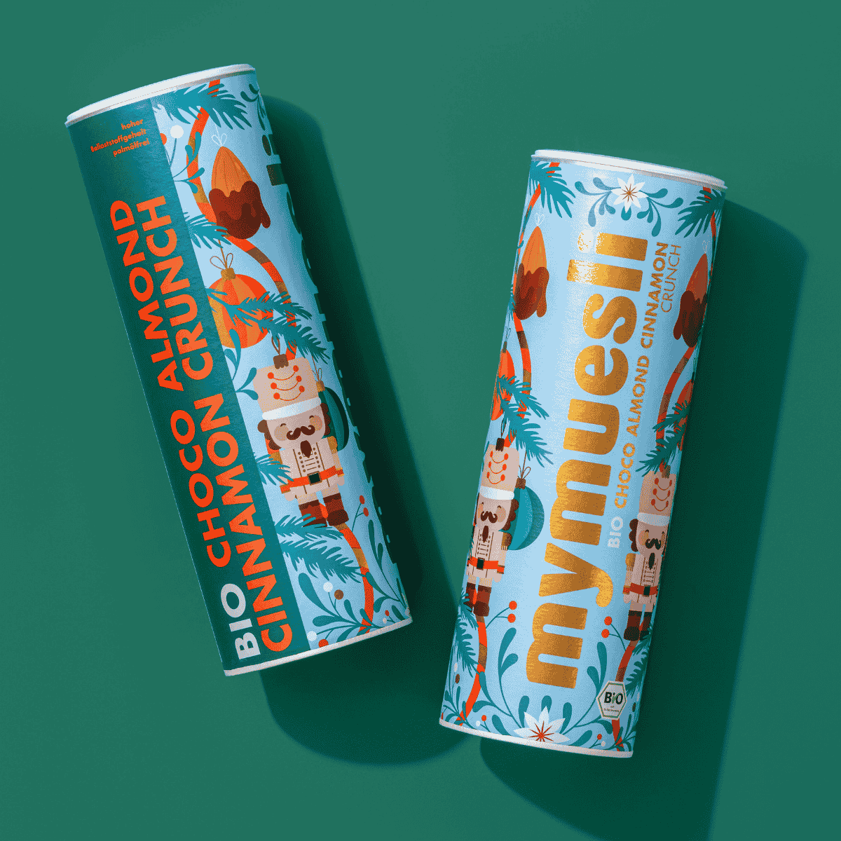 Dose von Vorne und der Seite