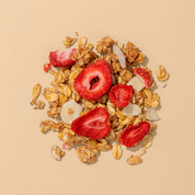 Strawberry Almond Crunchy Granola