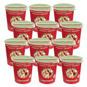 Portionsbecher Strawberry Almond Crunchy Granola 12er Pack