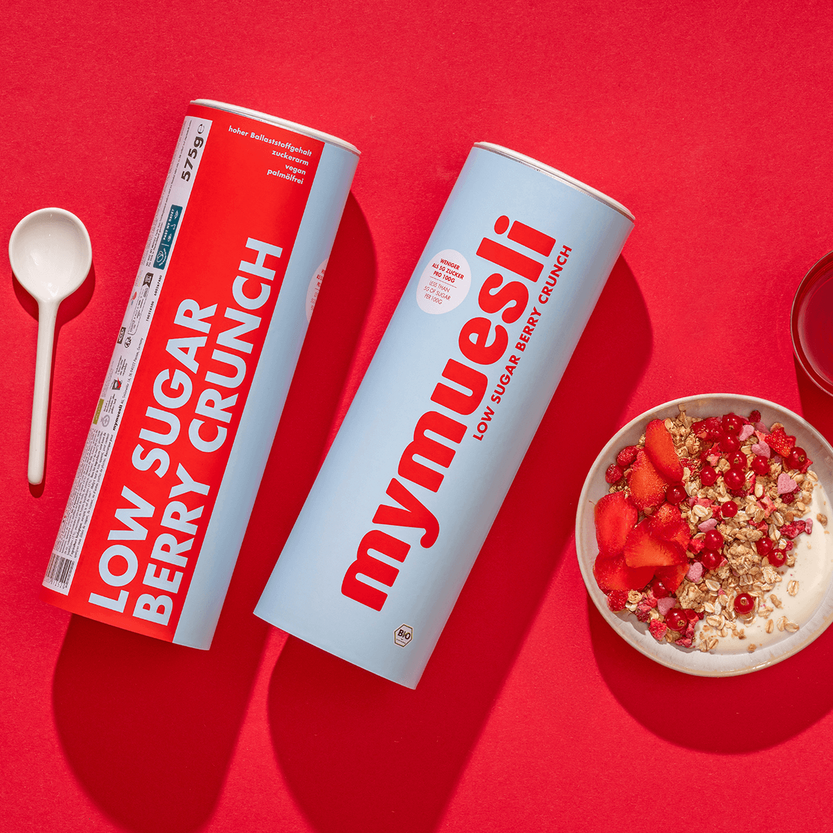 mymuesli Bio Low Sugar Berry Crunch
