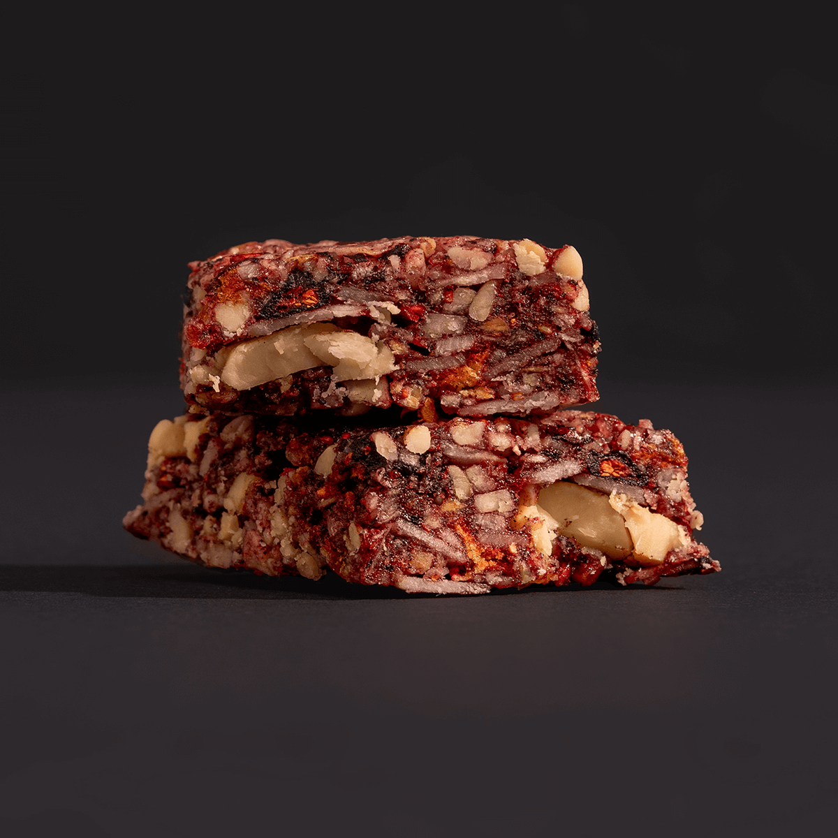 mymuesli Bio Paleo Coconut Müsliriegel durchgeschnitten