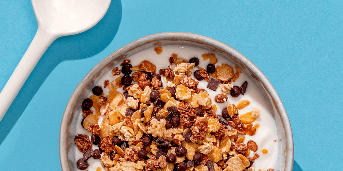 mymuesli Bio 20% Protein Choco Crunch Müslischale