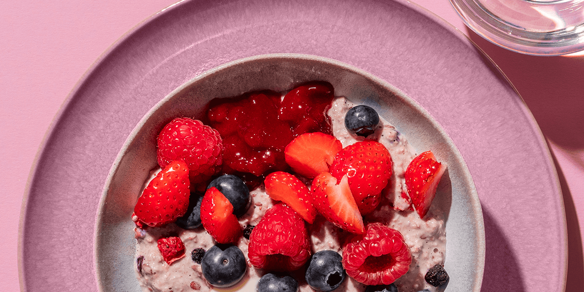 mymuesli Bio Berry Bircher Müslischüssel
