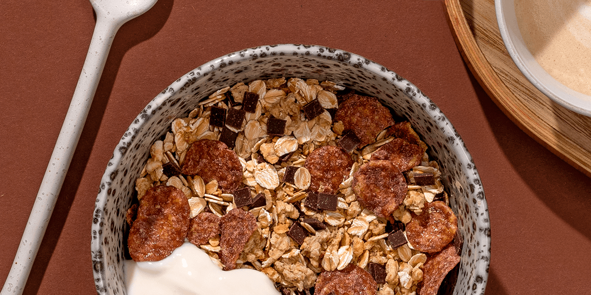 mymuesli Bio Low Sugar Choco Crunch Müslischale