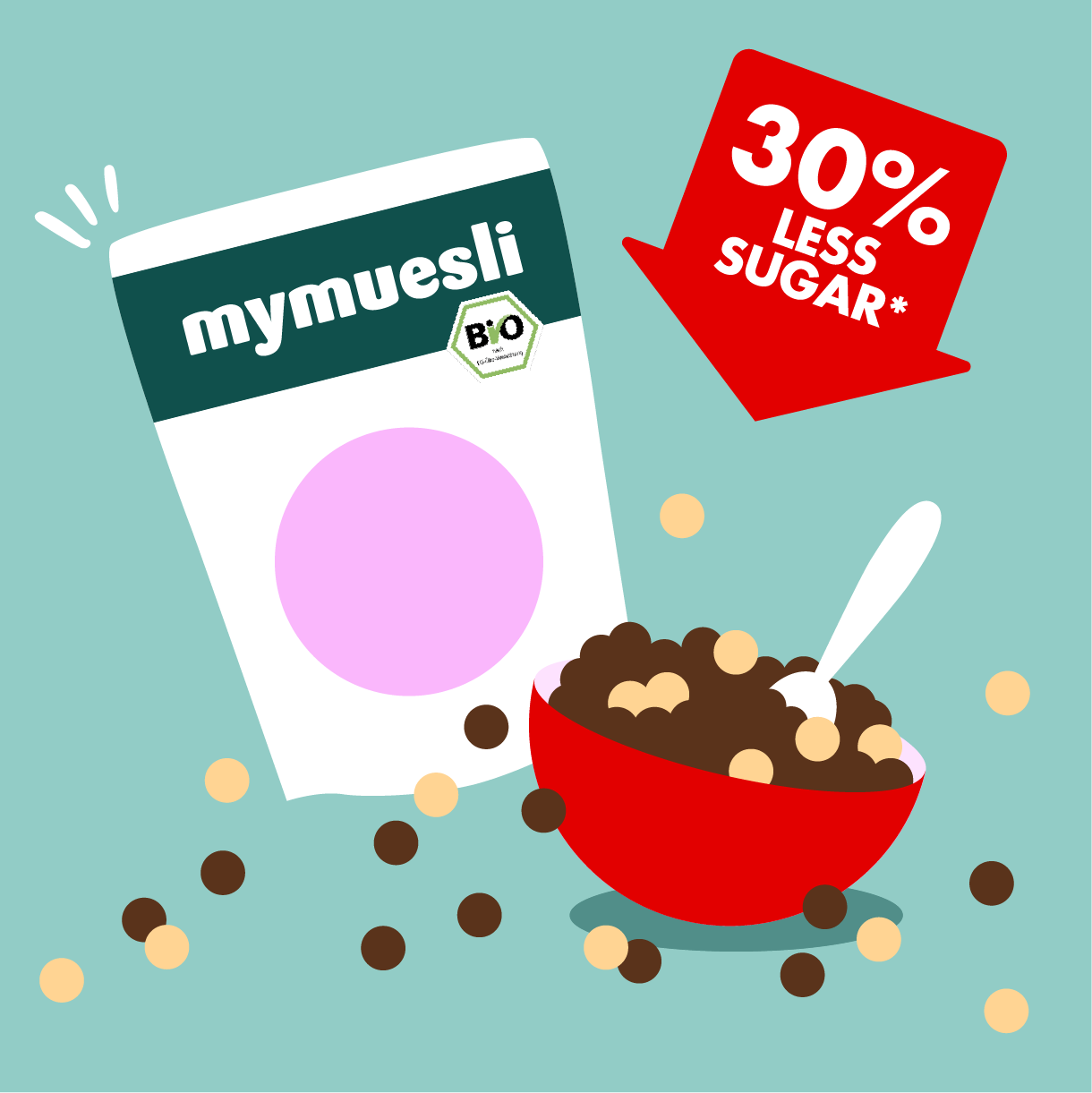 Tipp No. 3: Weniger Zucker, aber lecker!