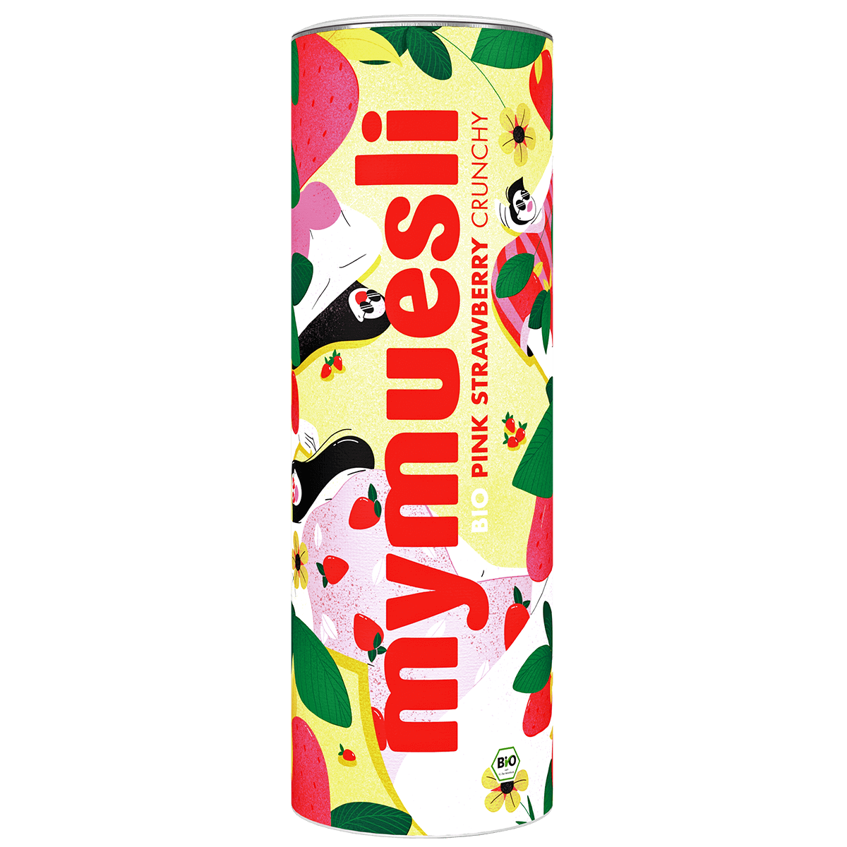 mymuesli Bio Pink Strawberry Crunchy Dose