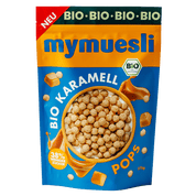 mymuesli Bio Karamell Pops - Bio Cerealien mit 38% weniger Zucker als vergleichbare Produkte