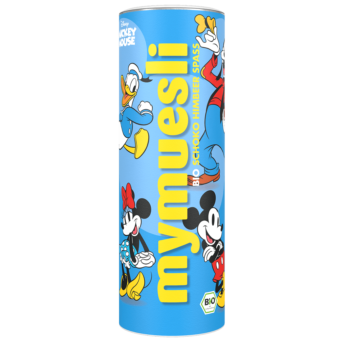 mymuesli Bio Schoko Himbeer Spaß Müsli Dose