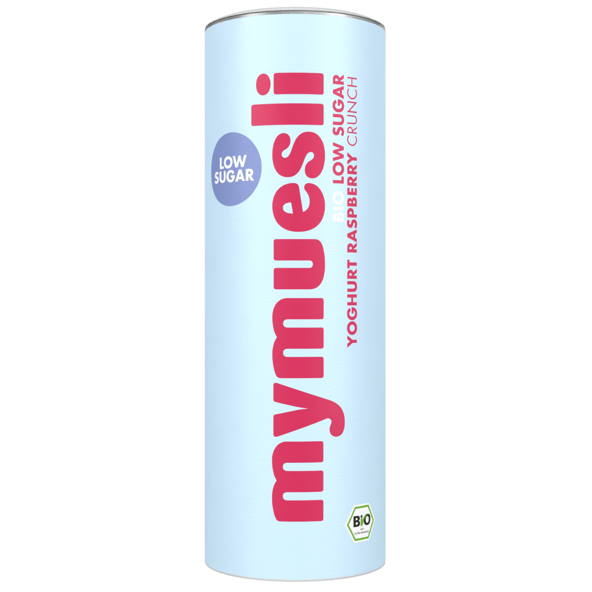 mymuesli Bio Low Sugar Yoghurt Raspberry Crunch Dose