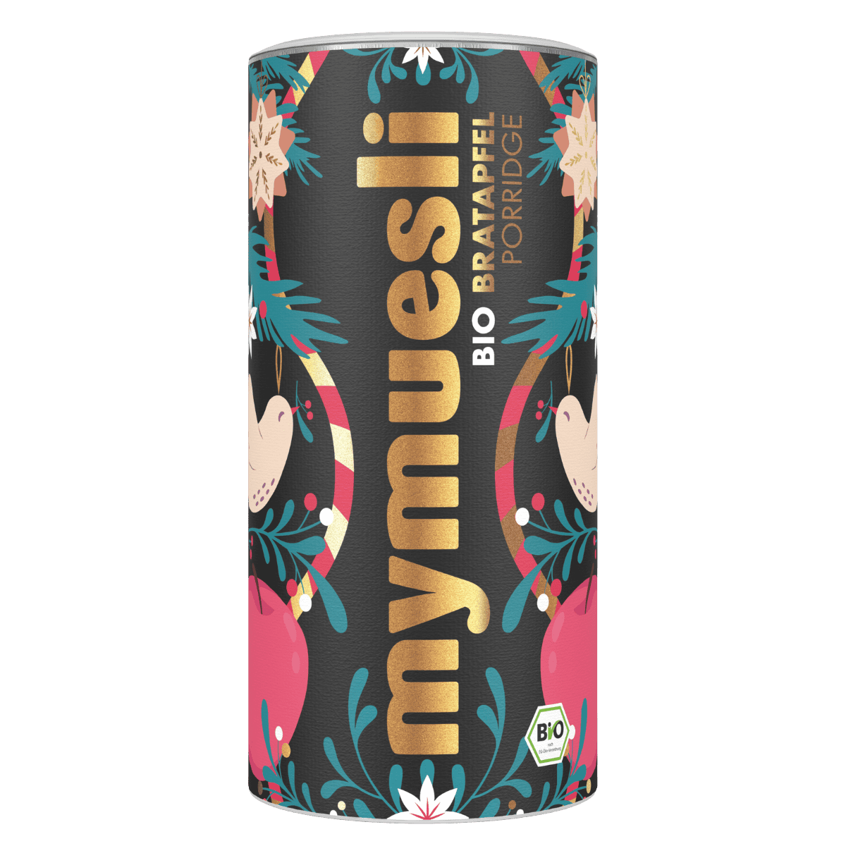 mymuesli winterliches Bio Porridge Bratapfel