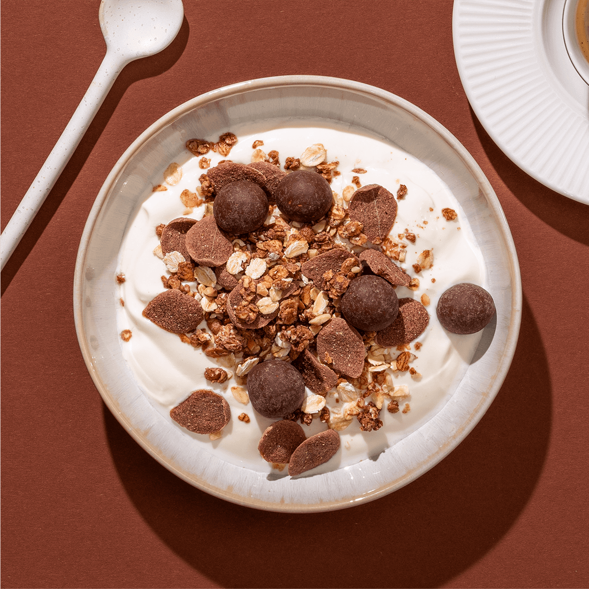 mymuesli Bio Mozart Müsli in Müslischüssel und Joghurt